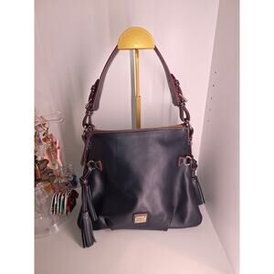 Dooney & Bourke Florentine Teagan Shoulder Bag (Navy)
